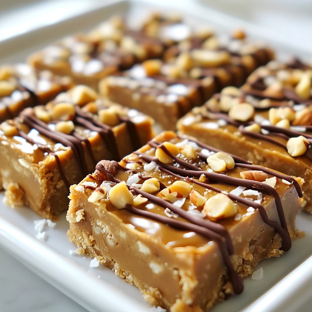 No-Bake Peanut Butter Bars Simple and Delicious Treat