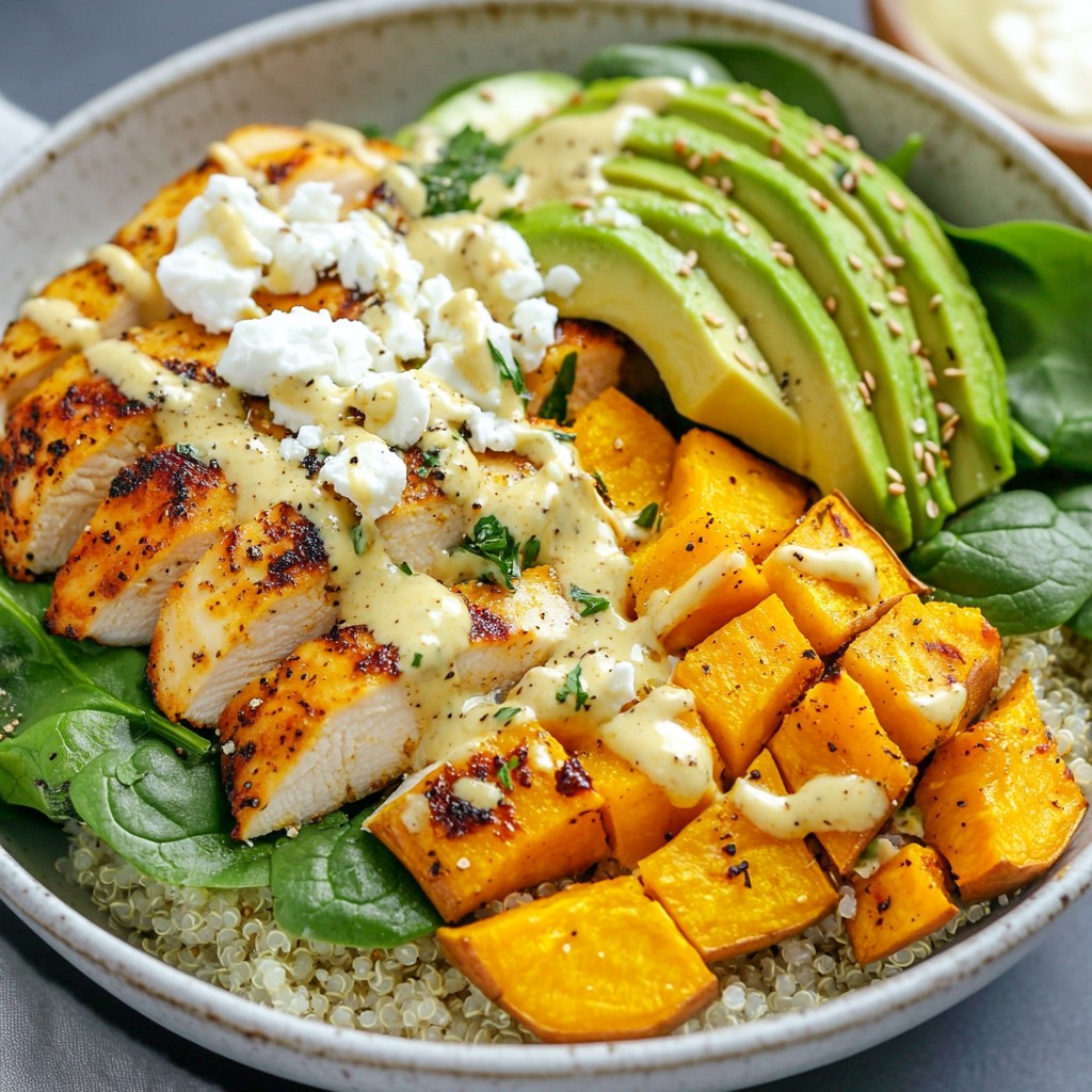 Chicken Sweet Potato Power Bowls Delicious and Healthy