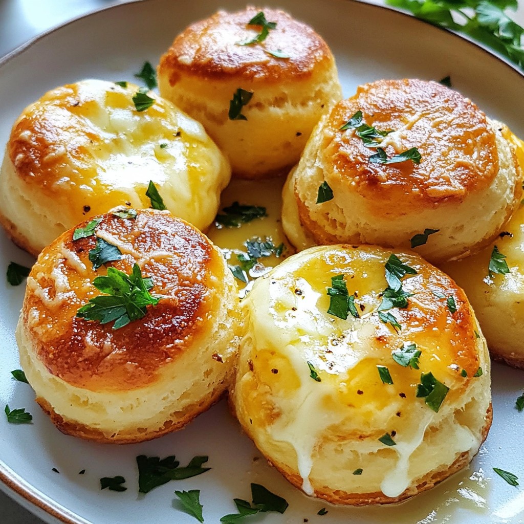 Garlic Parmesan Burger Bombs Flavorful Snack Delight