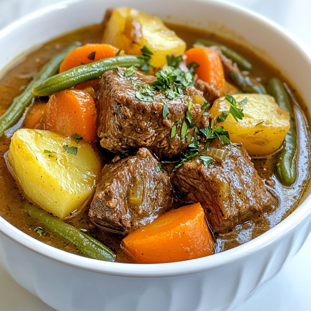 Instant Pot Beef Stew Flavorful and Hearty Meal