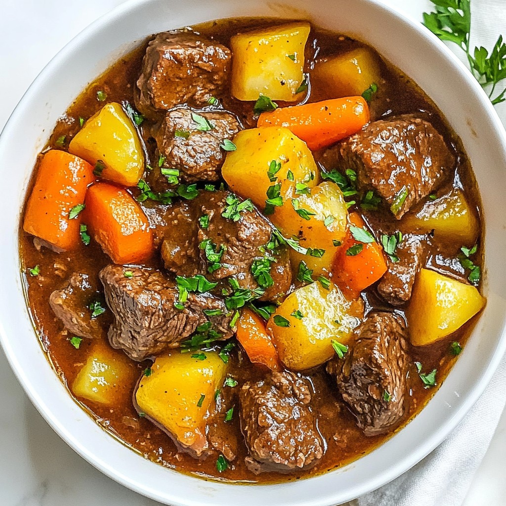 Instant Pot Beef Stew Quick and Flavorful Recipe