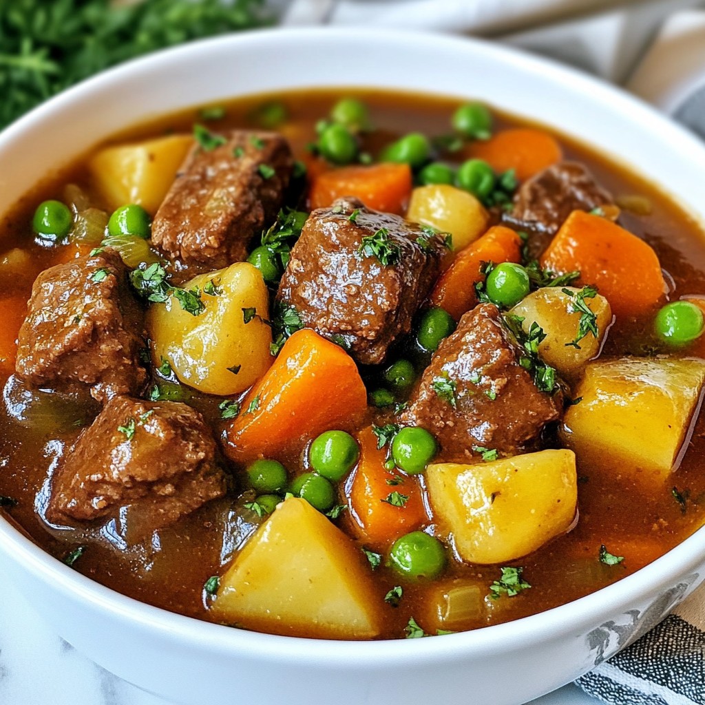 Instant Pot Beef Stew Tasty and Hearty Comfort Meal