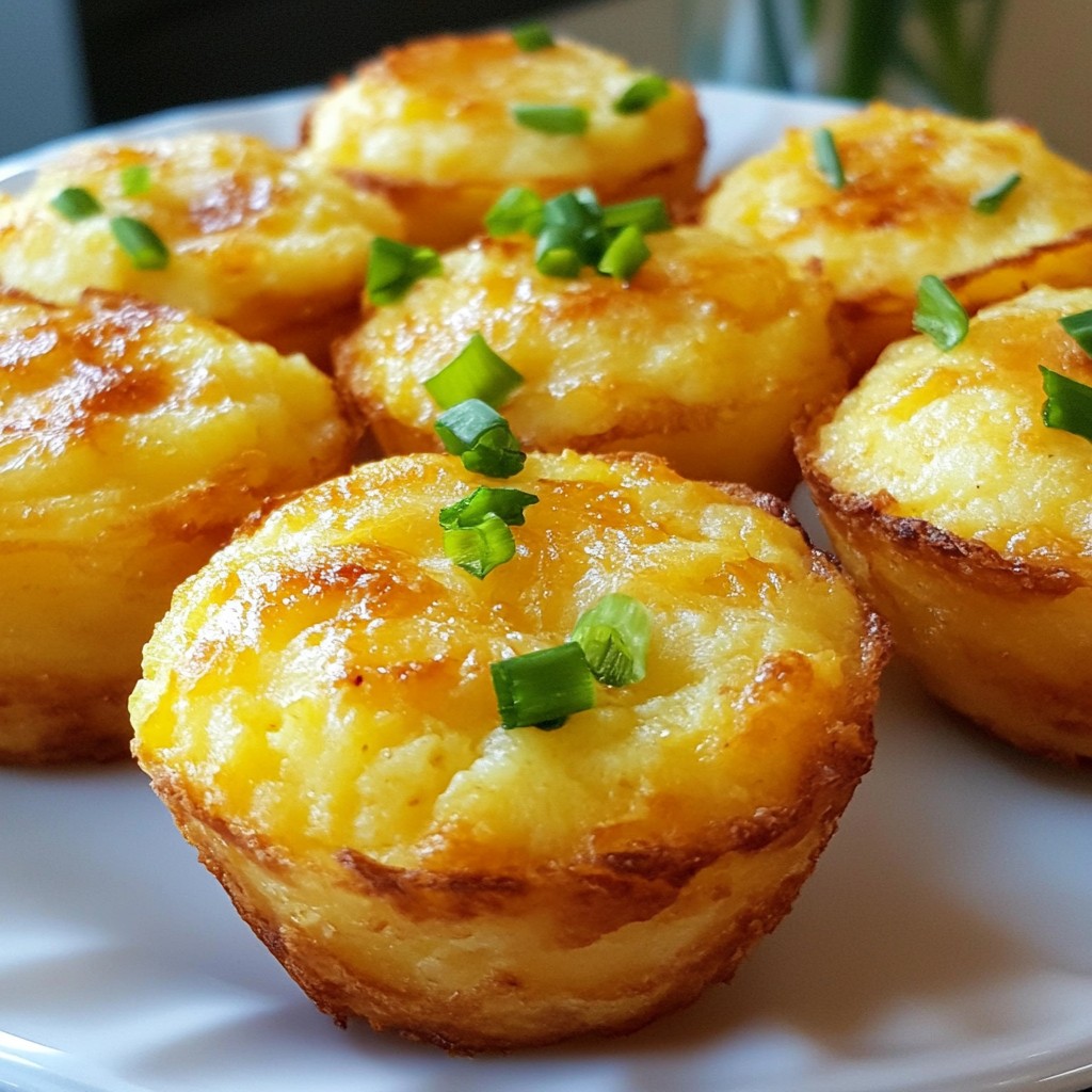 Easy Mashed Potato Muffins Tasty Comfort Food