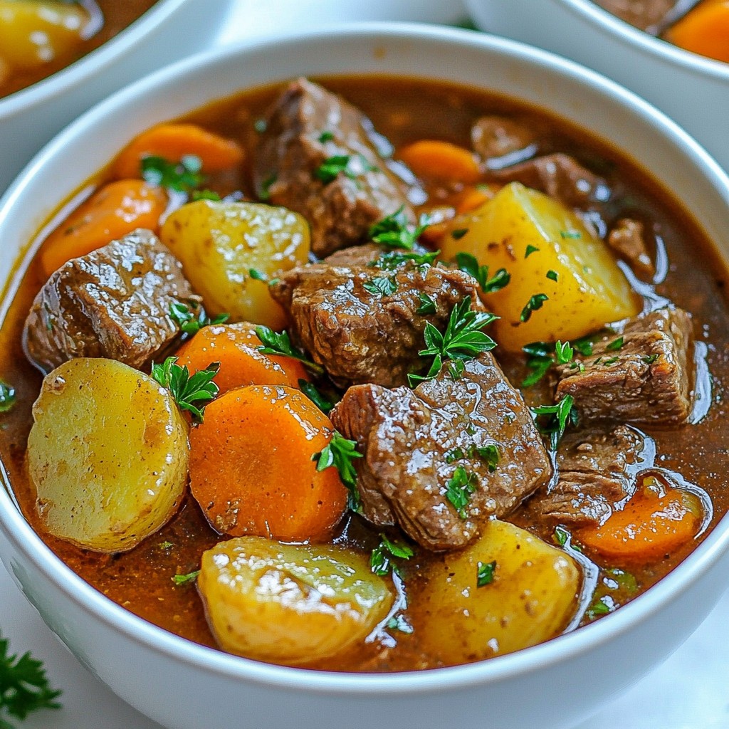 Instant Pot Beef Stew Hearty and Comforting Meal