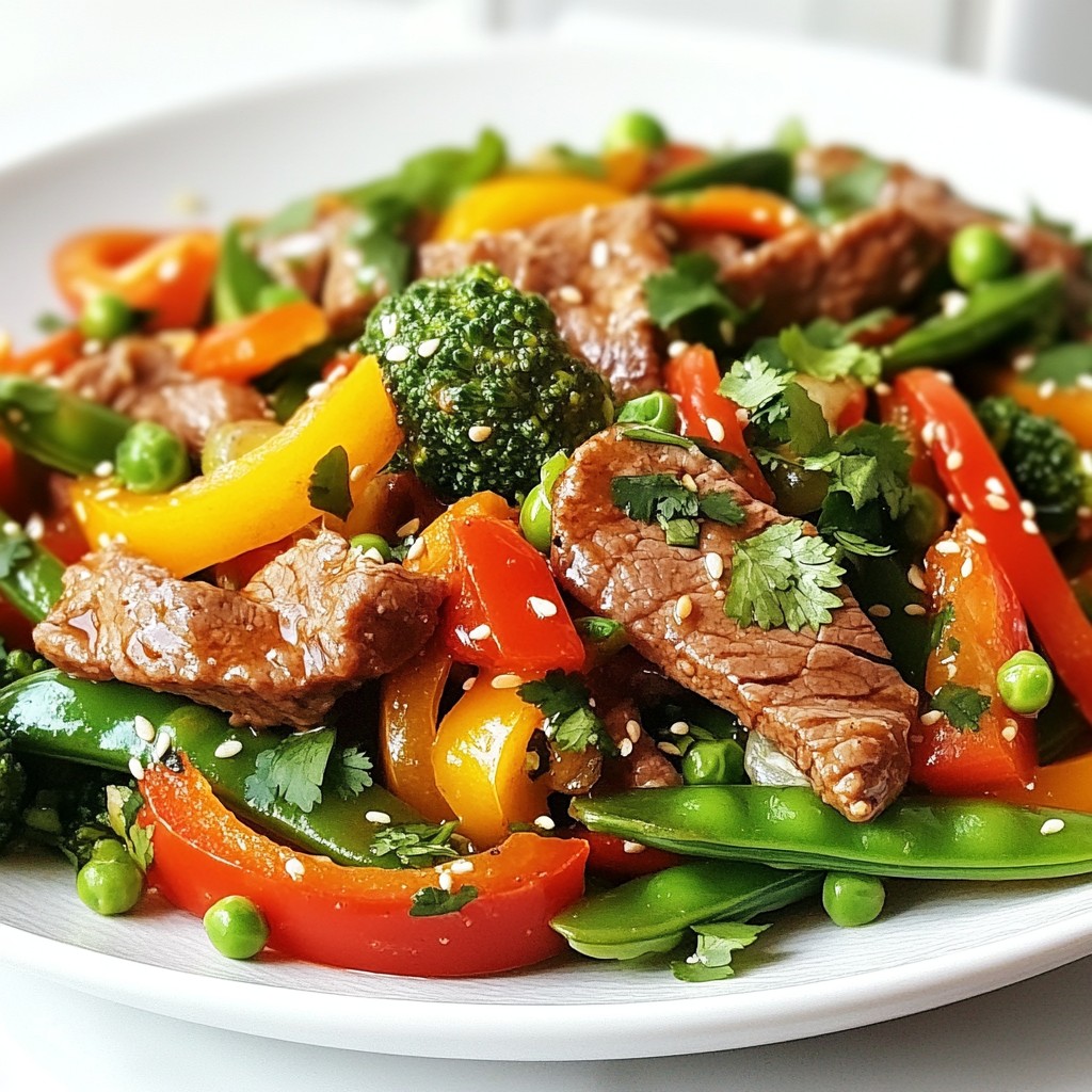 Easy Clean-Eating Beef Stir Fry Quick and Healthy Meal