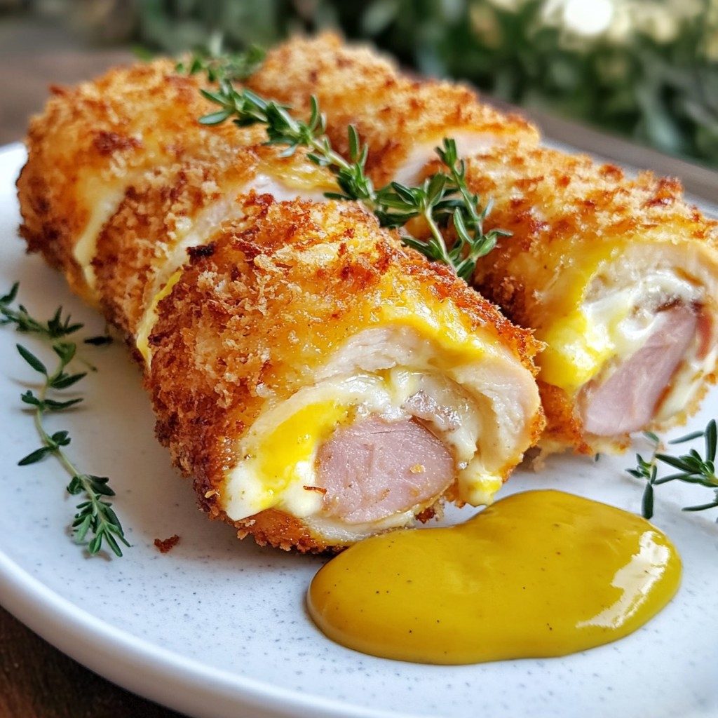 Chicken Cordon Bleu Flavorful and Simple Recipe