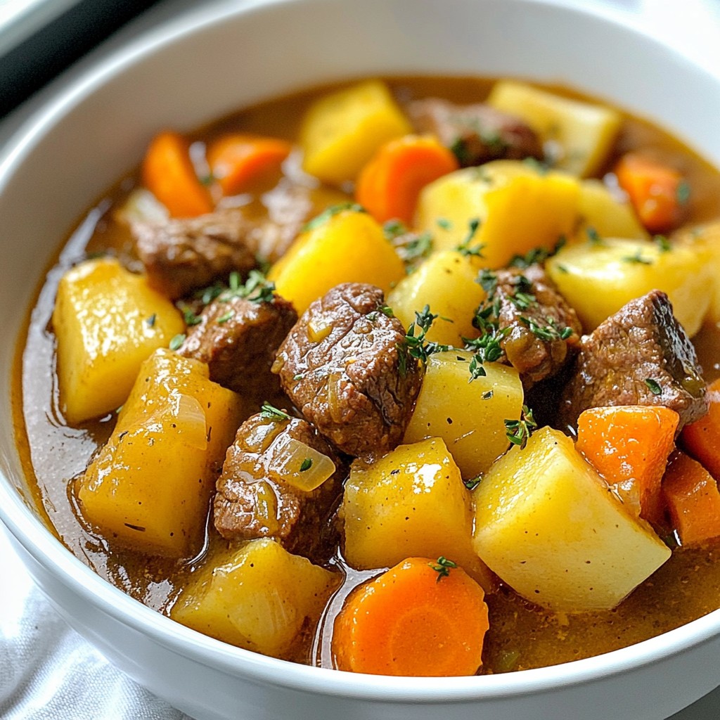 Instant Pot Beef Stew Hearty Comfort Food Recipe