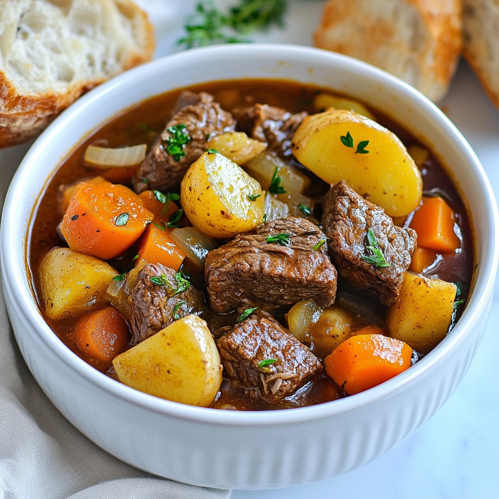Instant Pot Beef Stew Hearty and Flavorful Meal