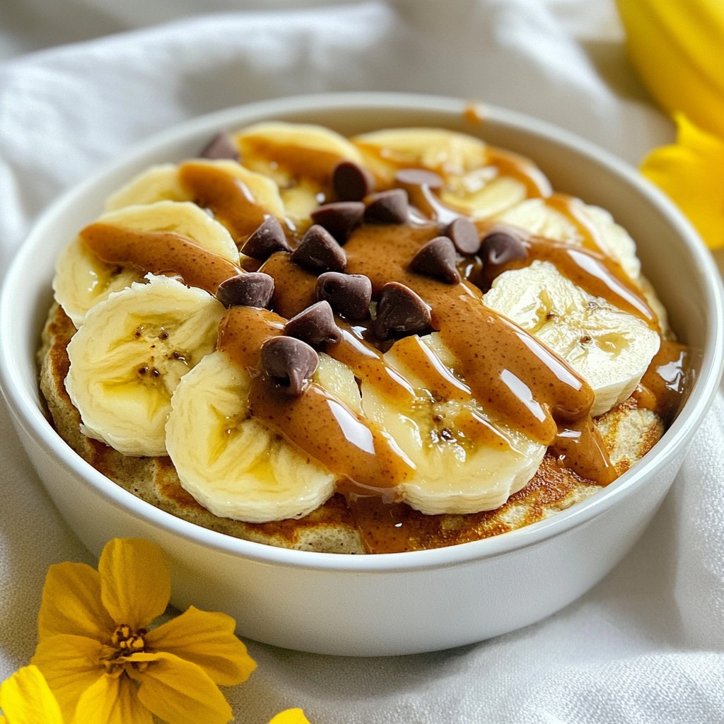 Microwave Banana Protein Pancake Bowl Recipe Delight