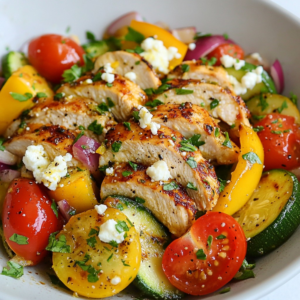 Mediterranean Chicken Stir Fry Flavorful and Simple Meal