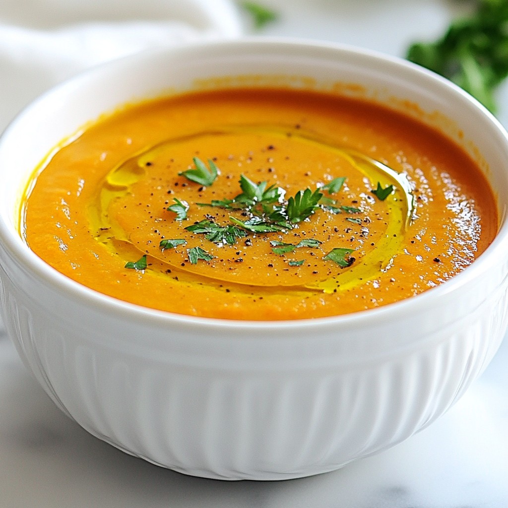 Turkish Red Lentil Soup Flavorful and Nutritious Meal