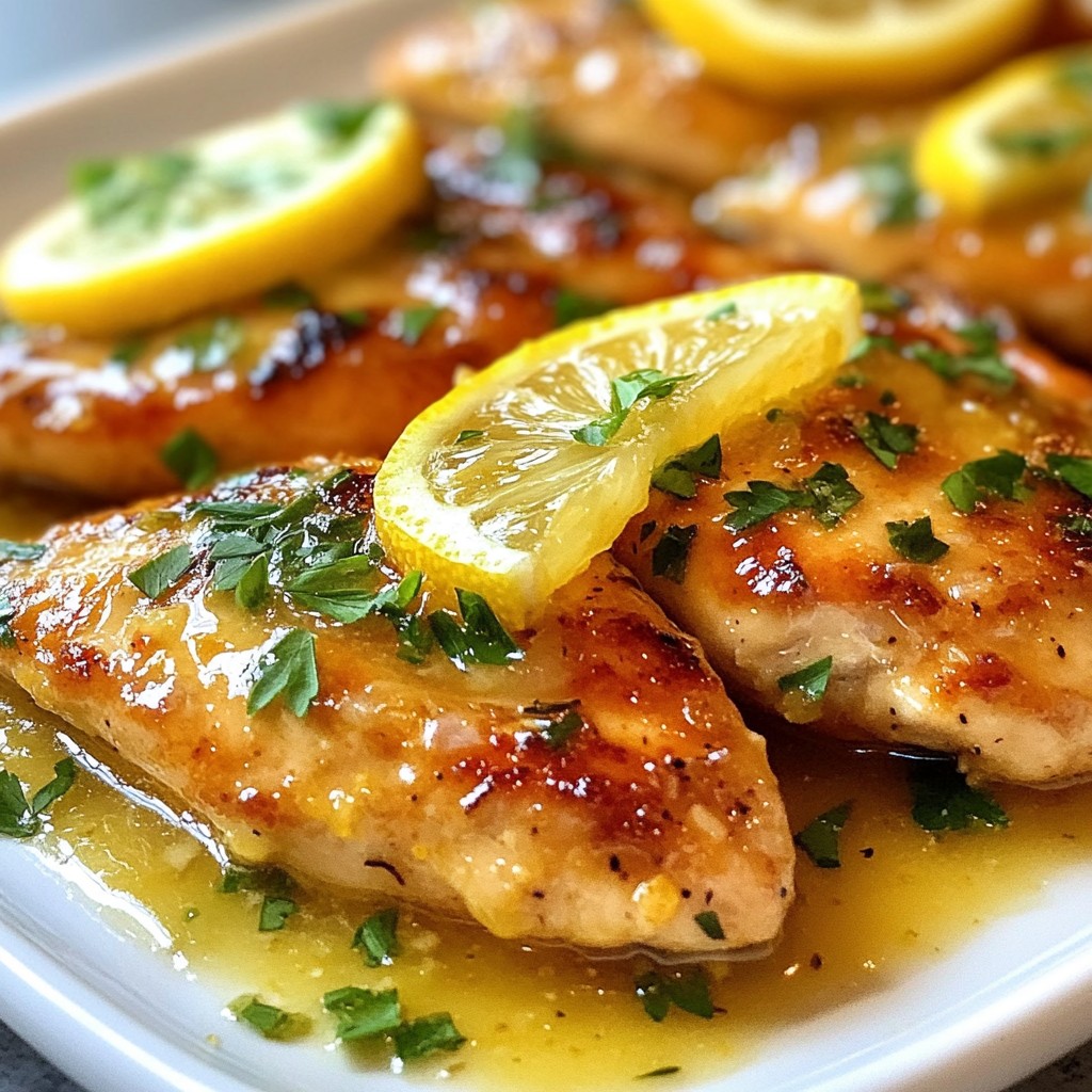 Baked Lemon Butter Chicken Simply Delicious Recipe