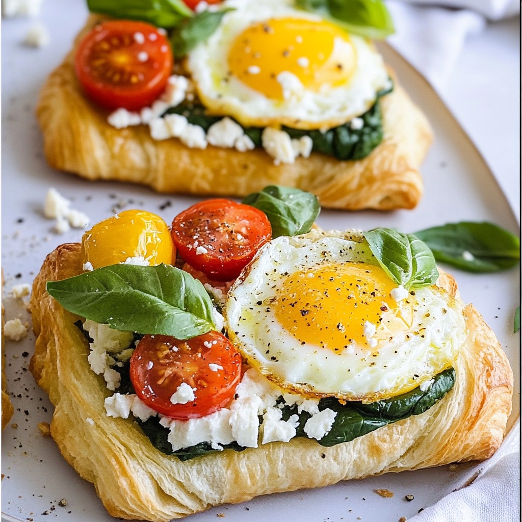 Baked Eggs Napoleon Savory and Simple Recipe