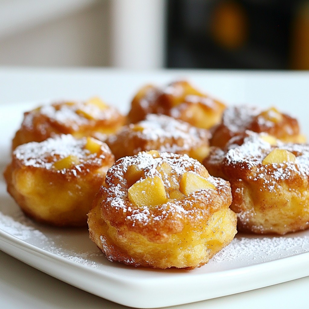 Baked Apple Fritters Delightful and Easy Recipe