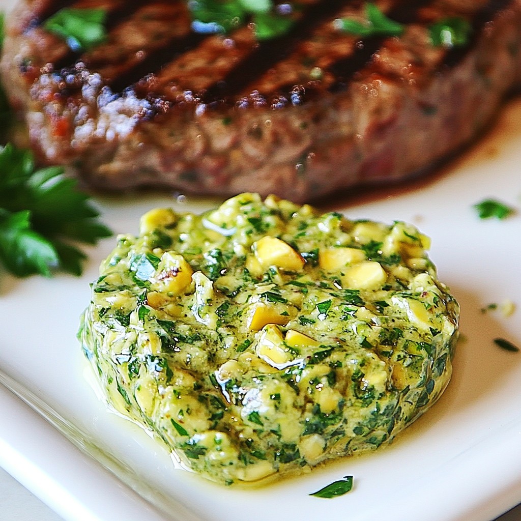 Pistachio Steak Compound Butter Flavorful Dinner Upgrade