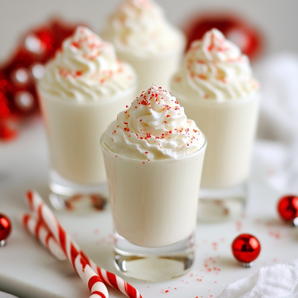 Christmas Peppermint Shots Festive and Fun Treat