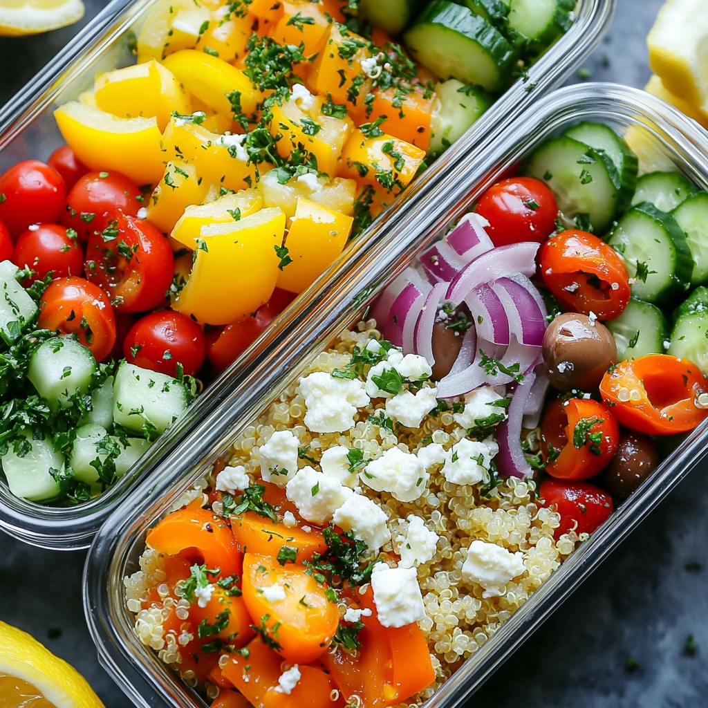 Min Mediterranean Meal Prep Bowls Flavorful and Fresh