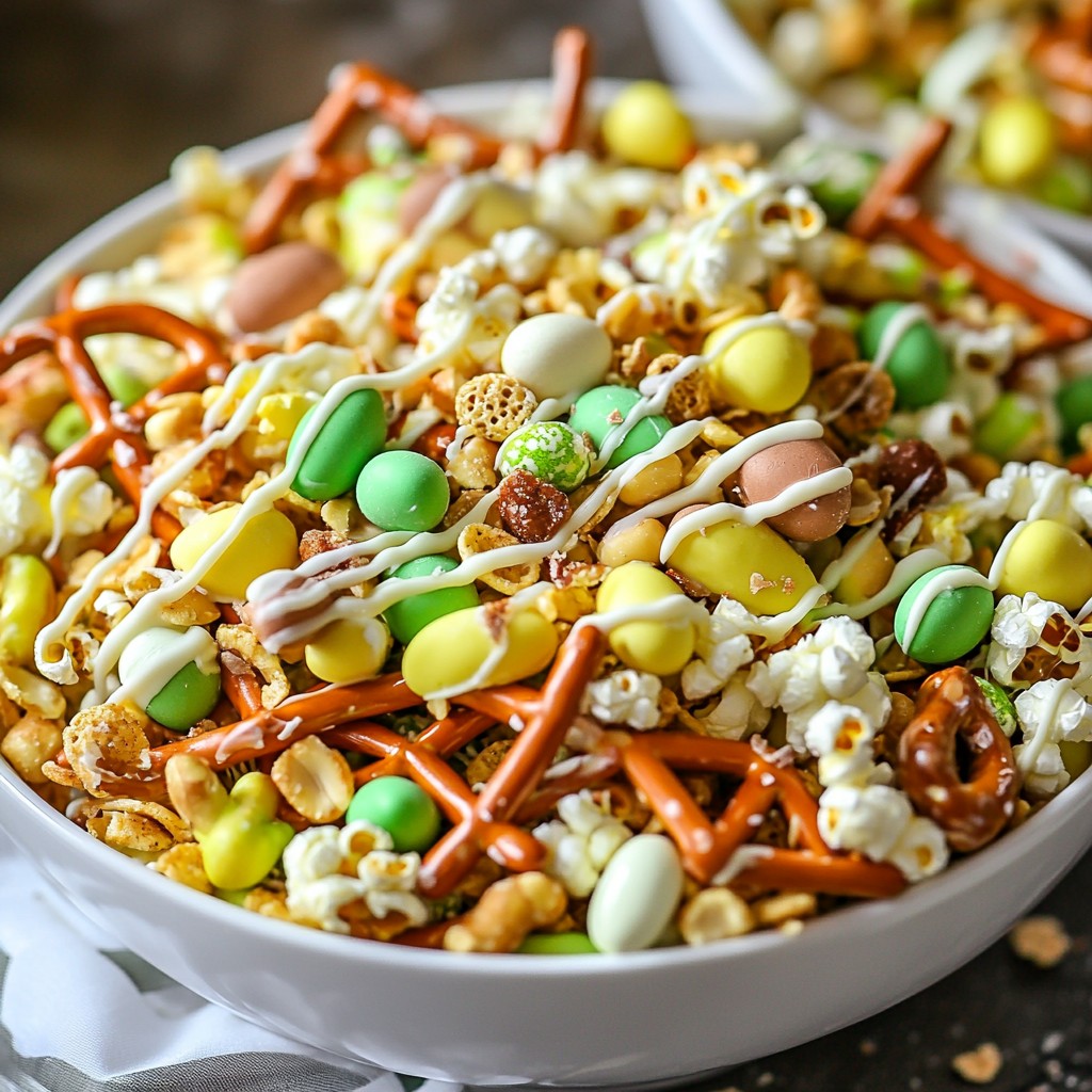 St. Patrick’s Snack Mix Festive and Fun Treat Recipe