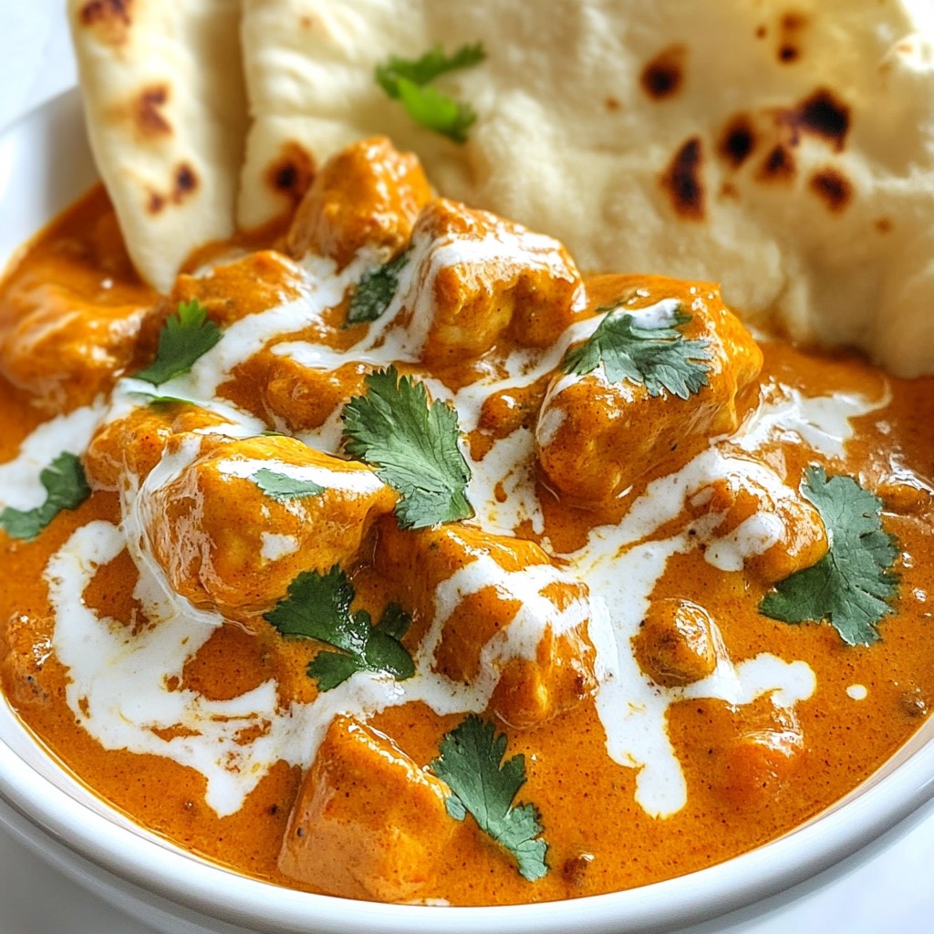 Creamy Indian Butter Chicken Simple and Flavorful Dish