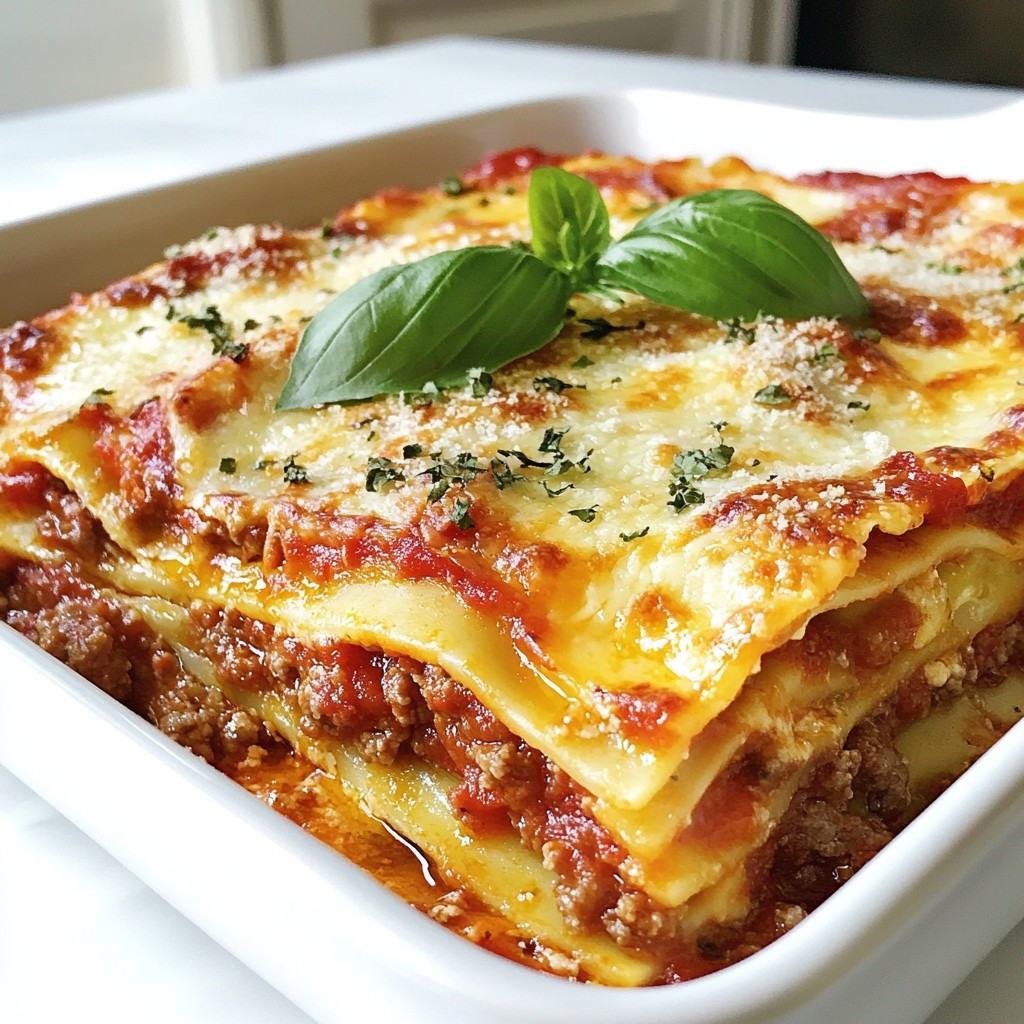 World's Best Lasagna Hearty and Flavorful Recipe