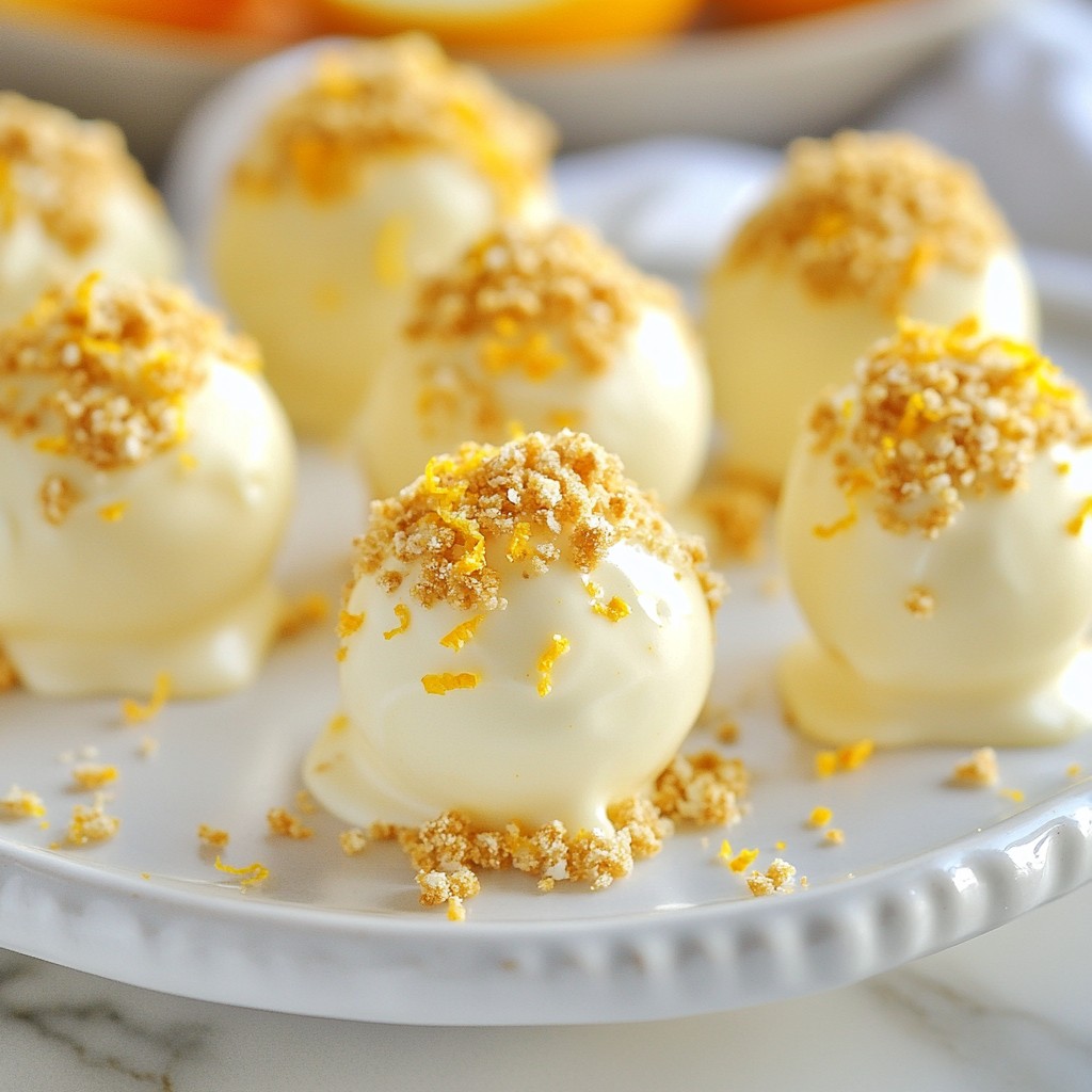 Orange Creamsicle Truffles Delightful and Creamy Treat