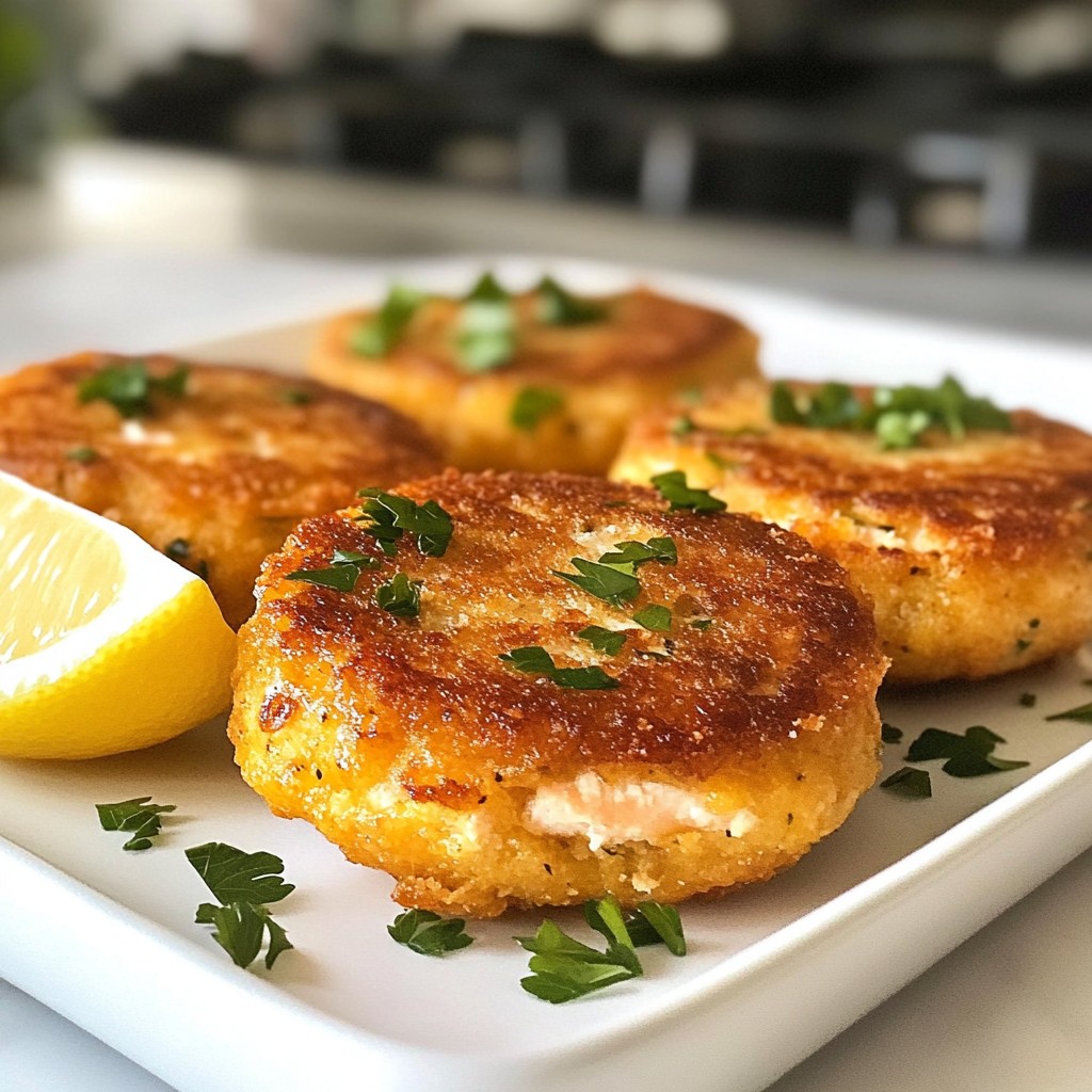 Easy Canned Salmon Cakes Quick and Delicious Recipe
