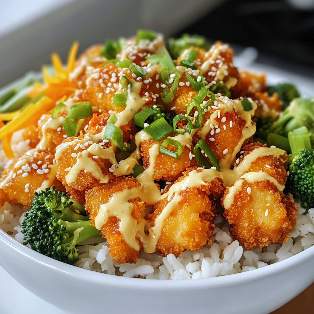 Bang Bang Chicken Bowl Flavorful and Easy Recipe