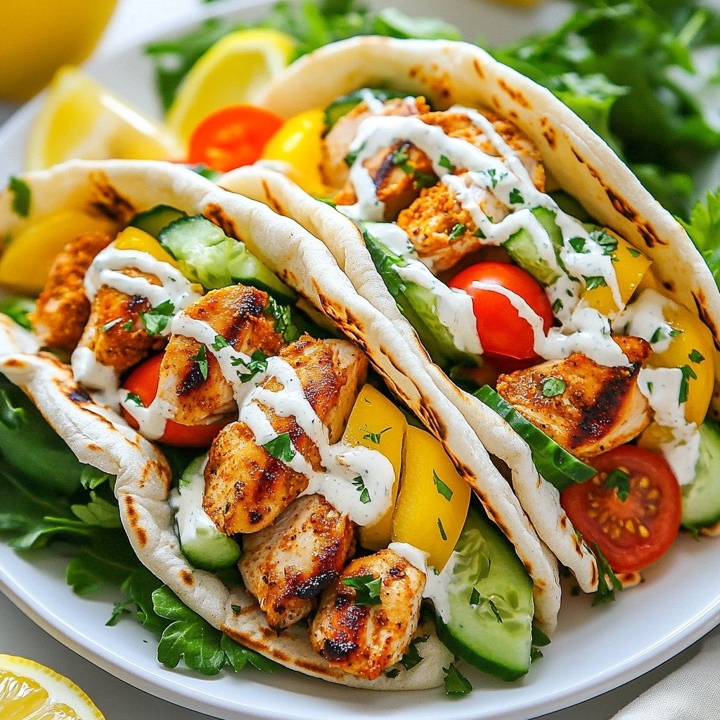 Mouthwatering Chicken Shawarma with Garlic Sauce Recipe