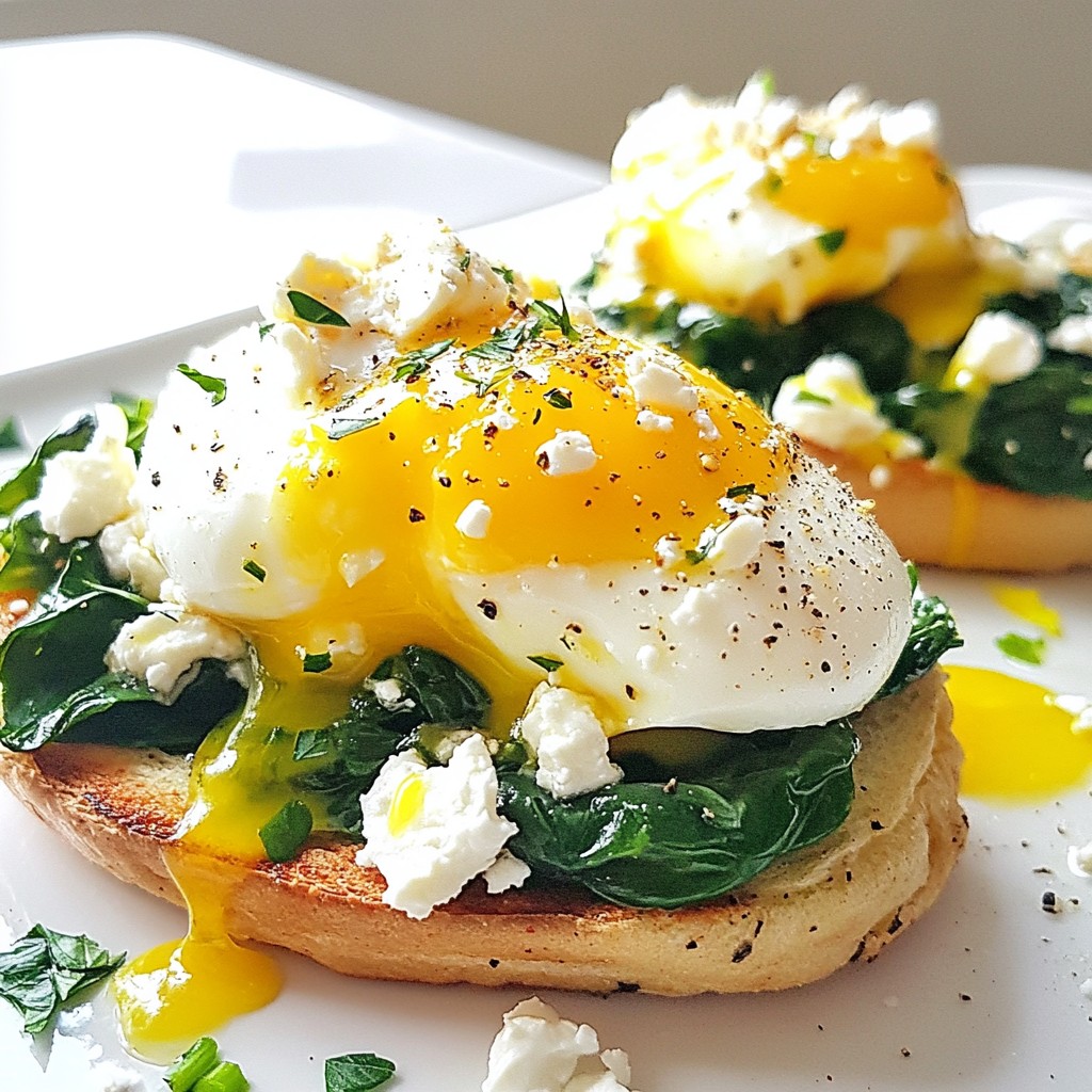 Zesty Brunch Lemon and Herb Eggs Florentine Recipe