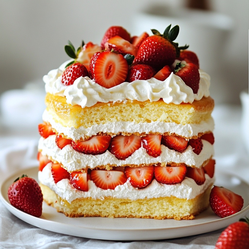 Japanese Strawberry Shortcake Delightful and Easy Recipe