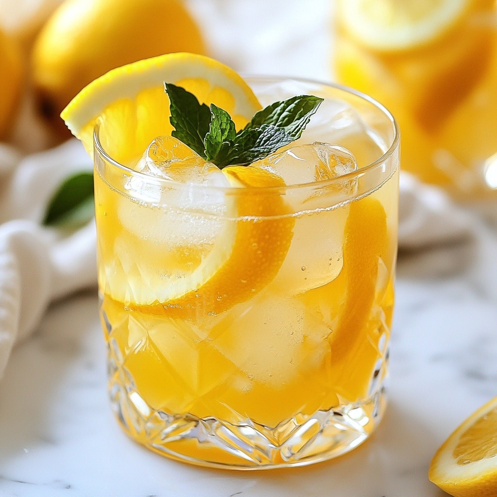 Refreshing Limoncello Spritz Cocktail for Summer Fun