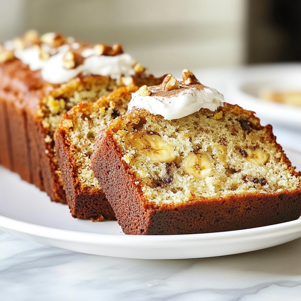 Healthy Greek Yogurt Banana Bread Tasty and Nutritious