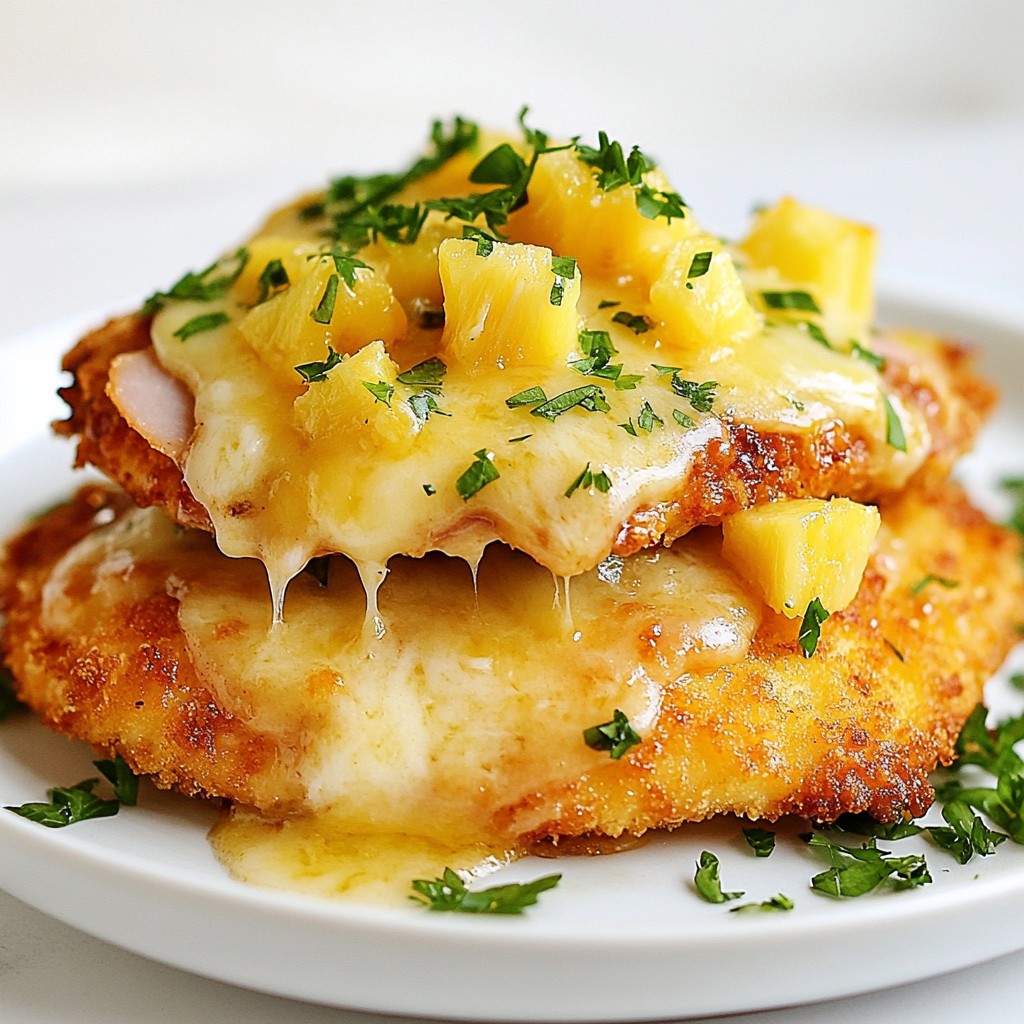 Cheesy Malibu Chicken Flavorful and Easy Recipe