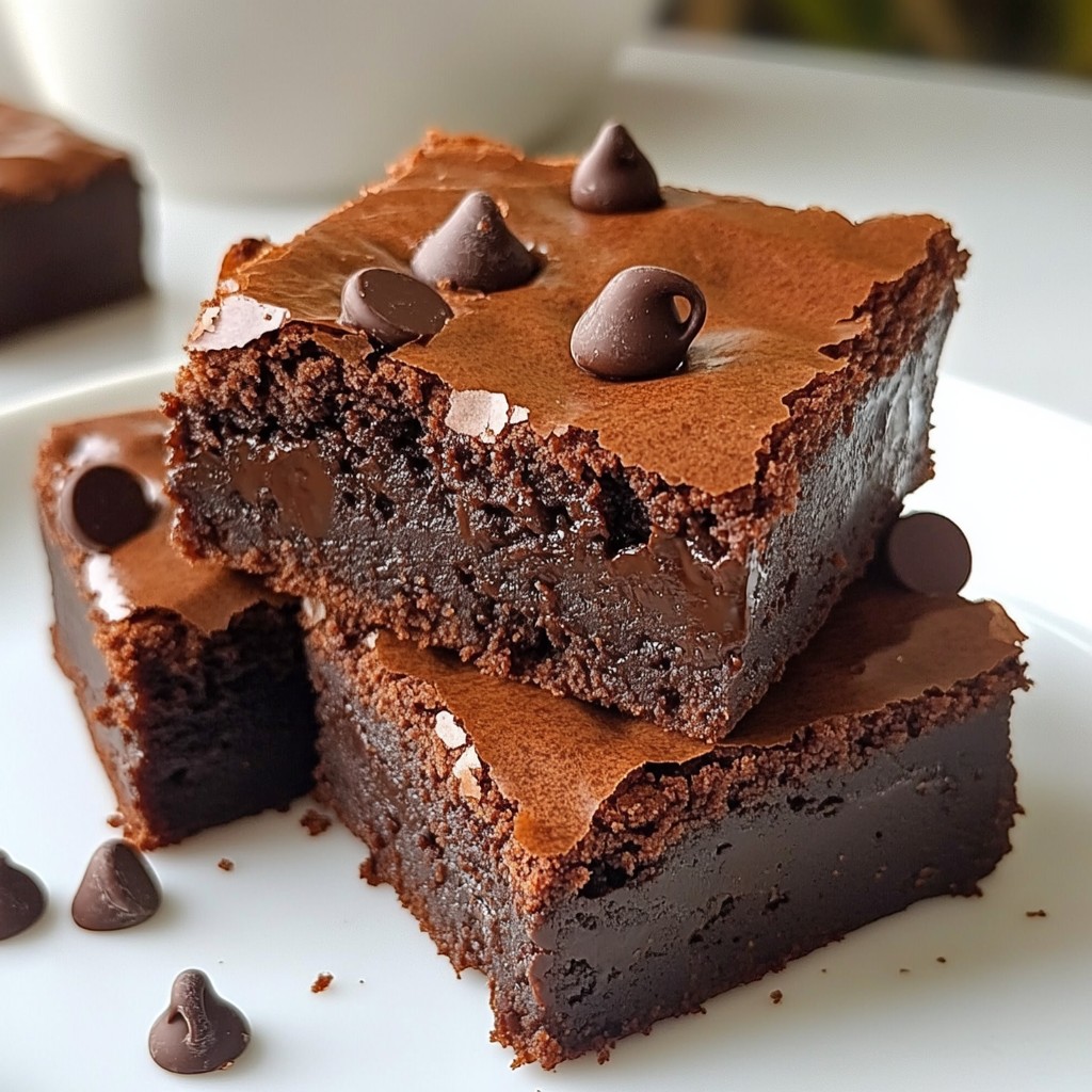 Ultimate Fudgy Brownies Indulgent and Rich Delight