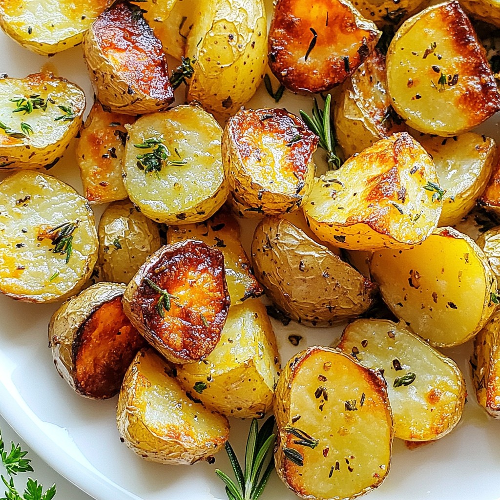 Crispy Herb Roast Potatoes Simple and Flavorful Recipe