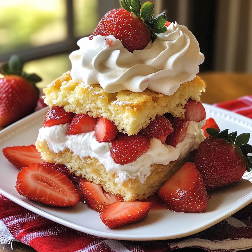 Classic Strawberry Shortcake Tasty and Simple Recipe