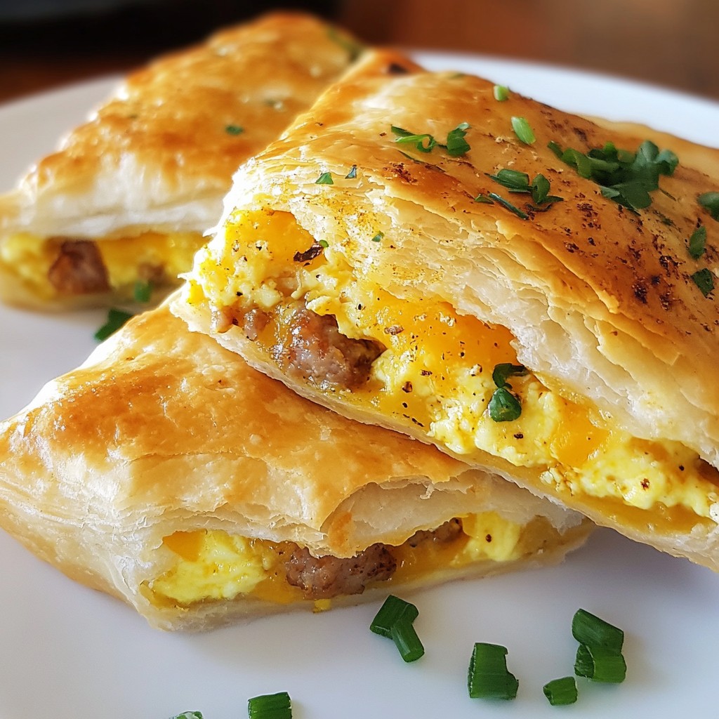 Homemade Breakfast Hot Pockets Simple and Tasty Meal
