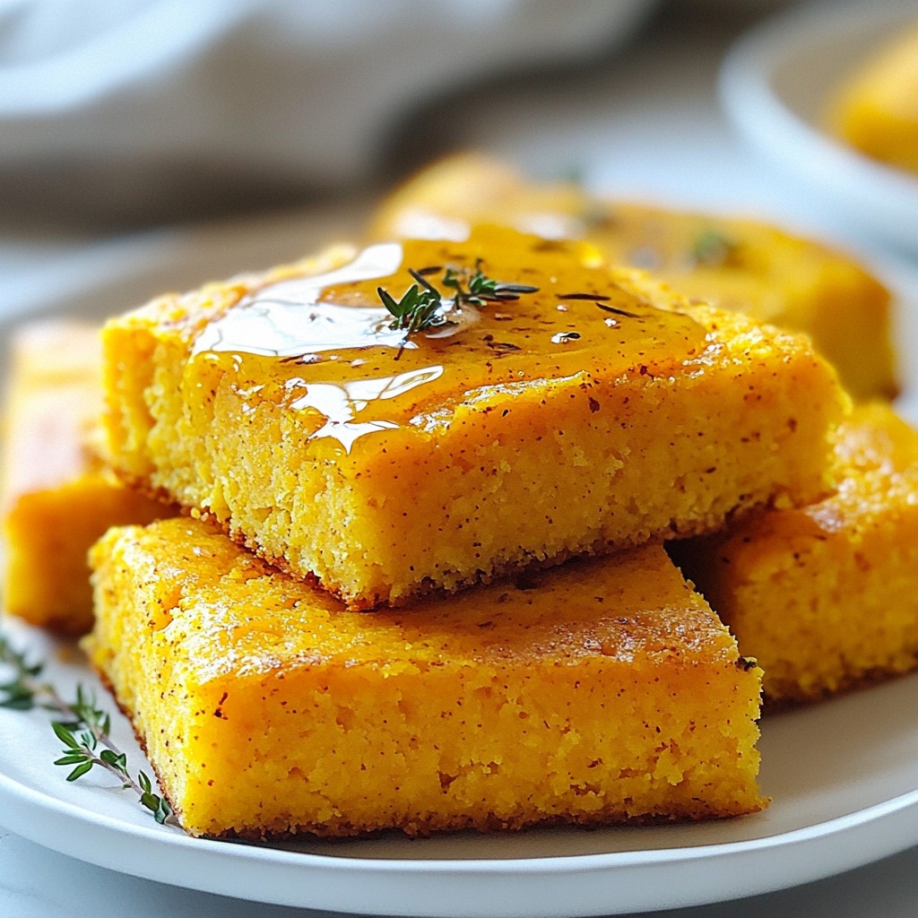 Honey Butter Sweet Potato Cornbread Delight Recipe