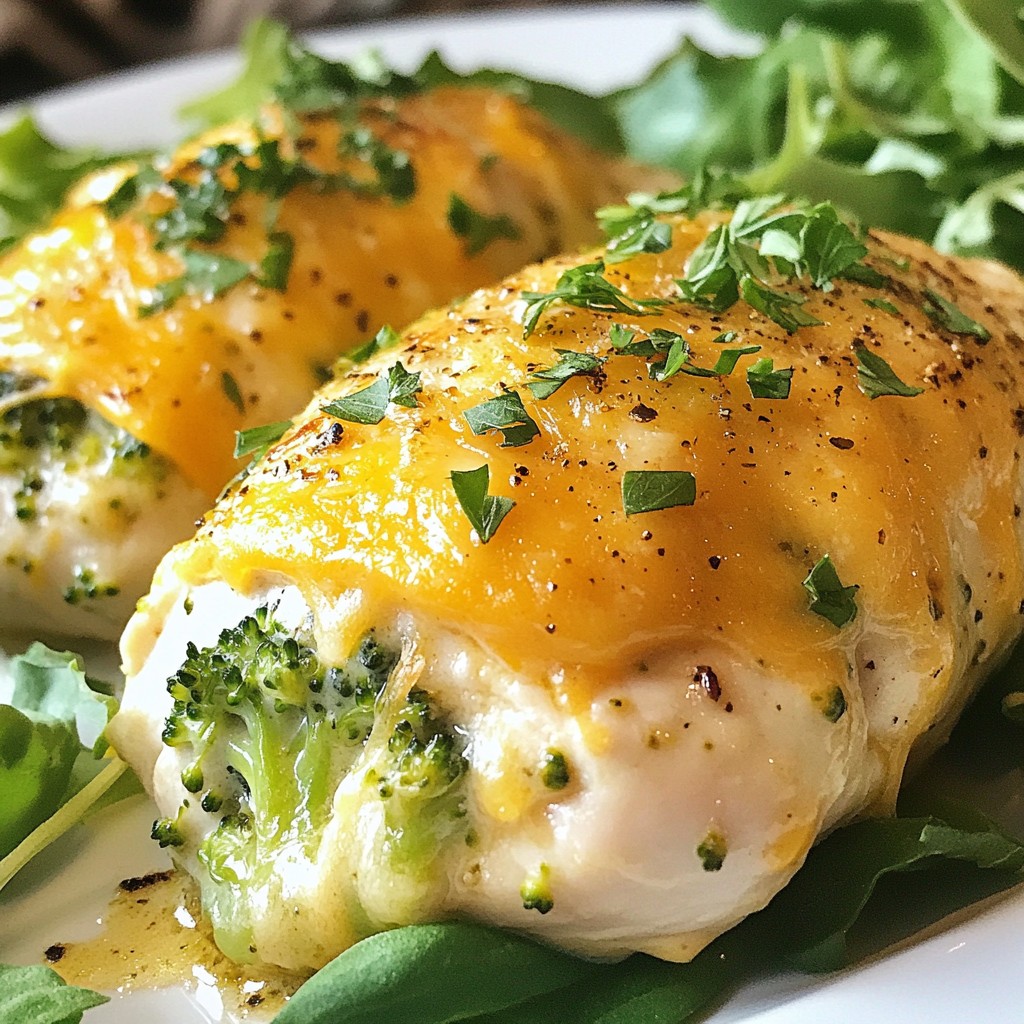 Cheesy Broccoli Stuffed Chicken Easy and Delicious Meal