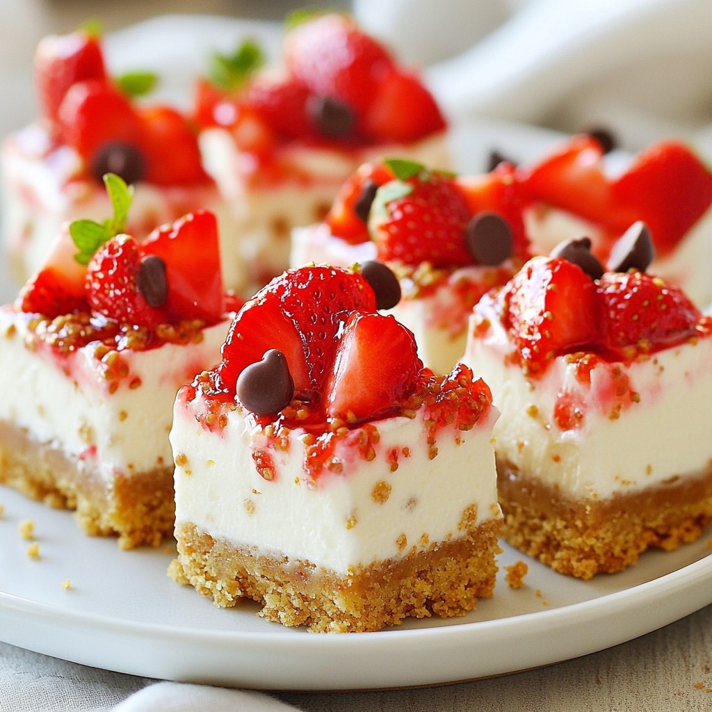 Strawberry Cheesecake Crunch Bites Irresistible Treat