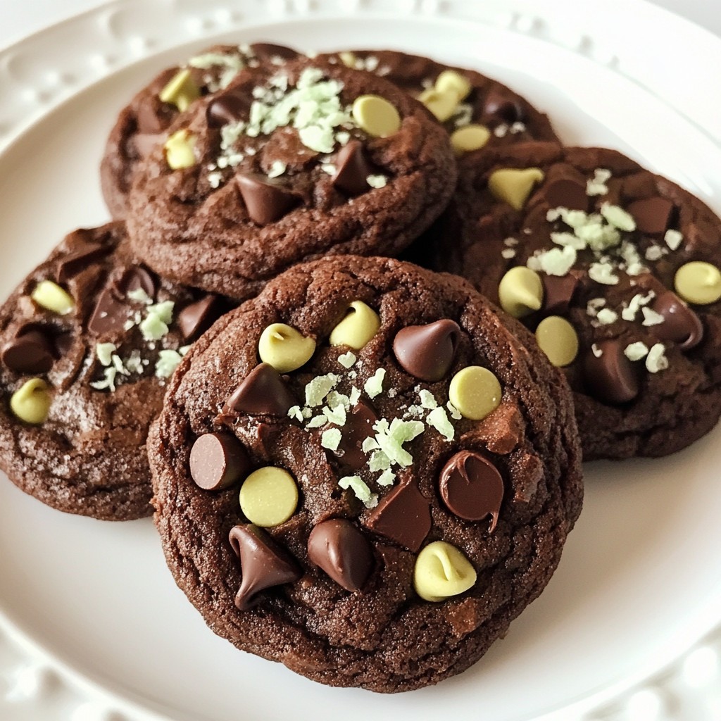 Mint Chocolate Chip Cookies Irresistible Comfort Treat