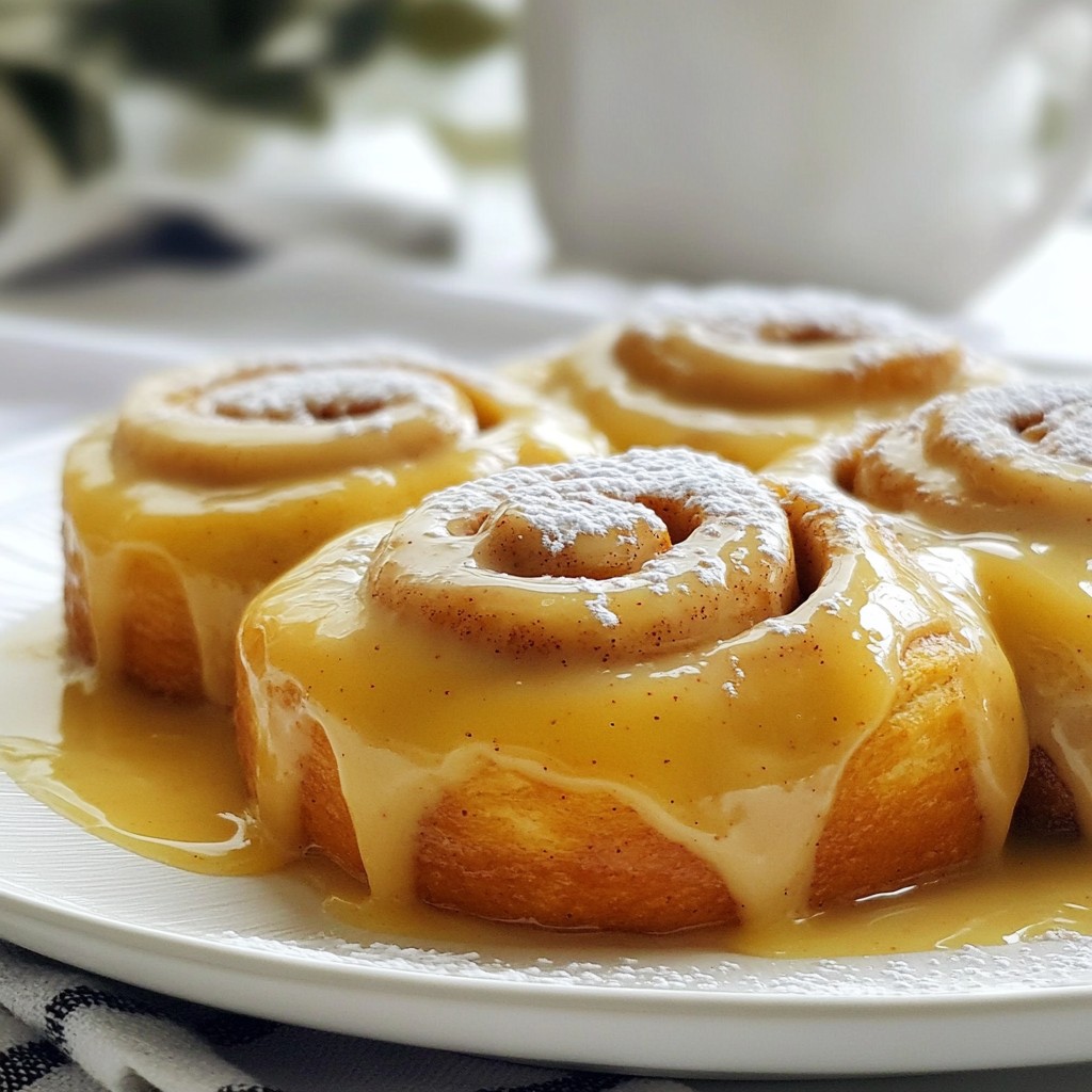 Tres Leches Cinnamon Rolls Delightfully Sweet Treat