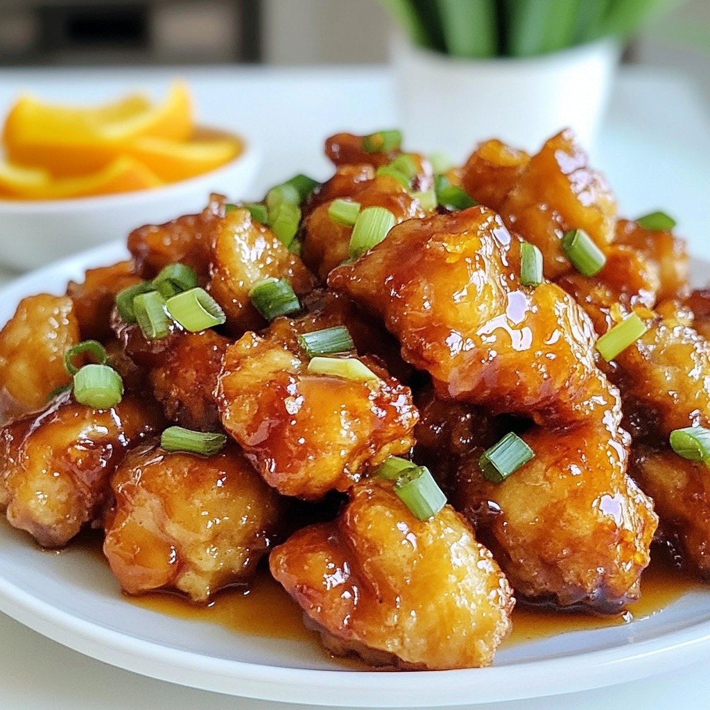 Minute Crispy Orange Chicken Quick and Tasty Recipe