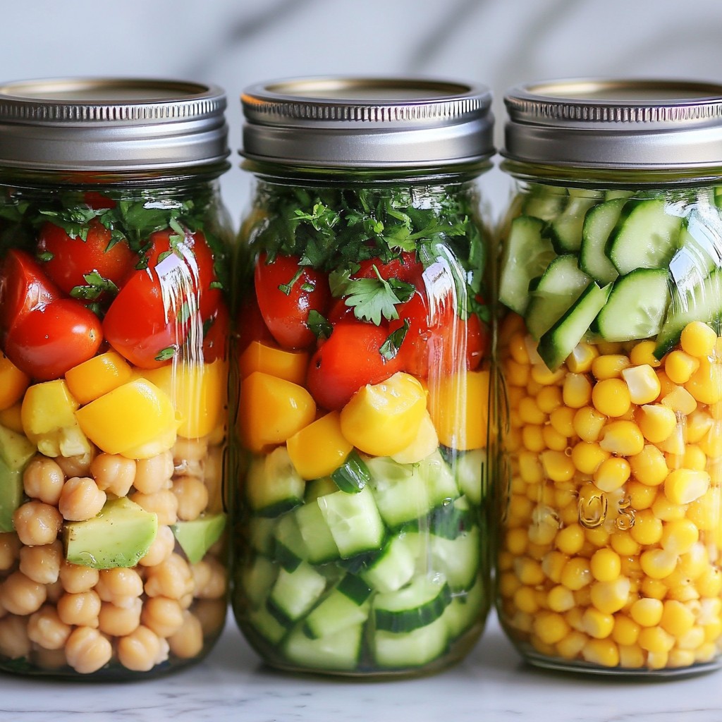 Vegan Salad Jar Meal Prep Easy and Nutritious Guide