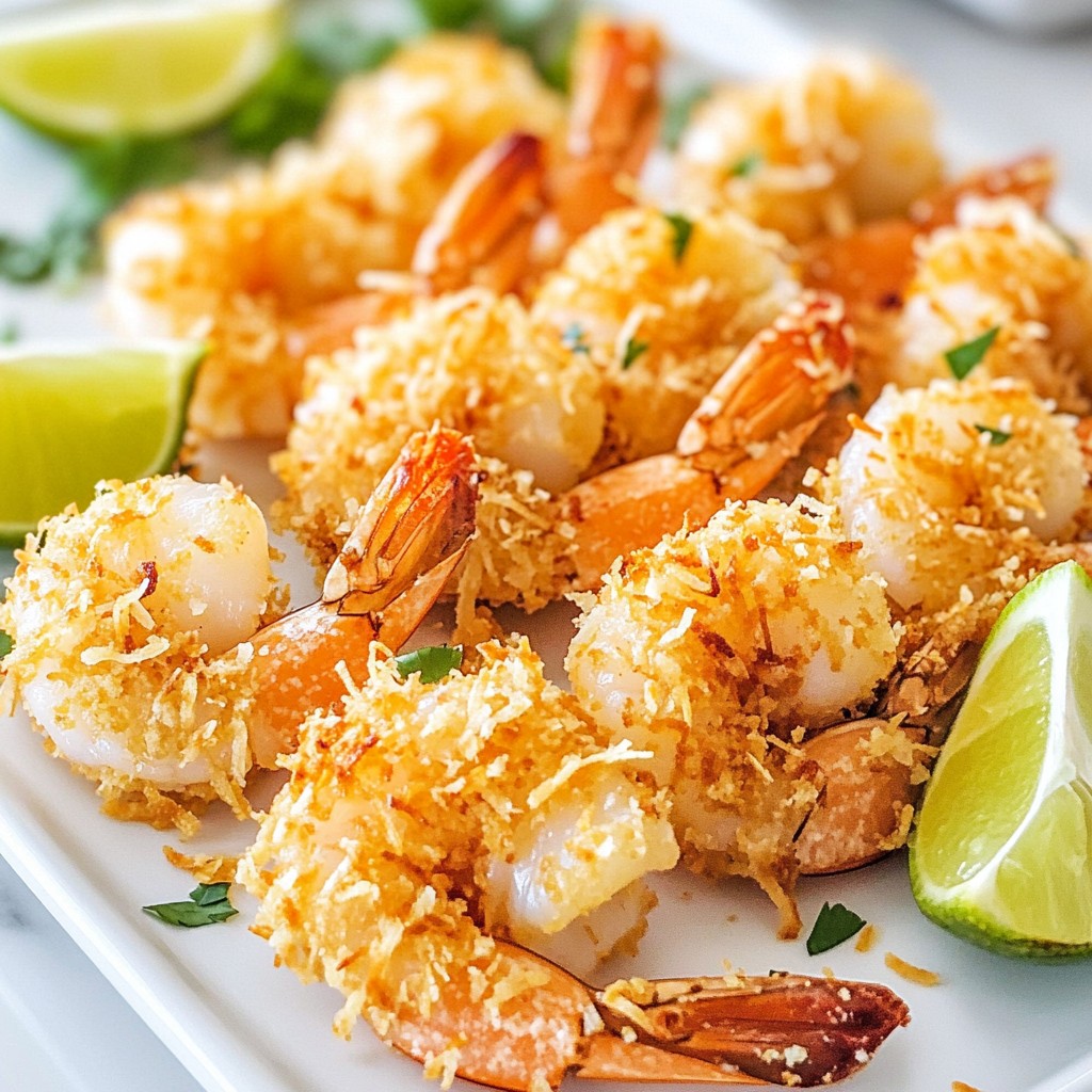 Crispy Baked Coconut Shrimp Easy and Tasty Recipe