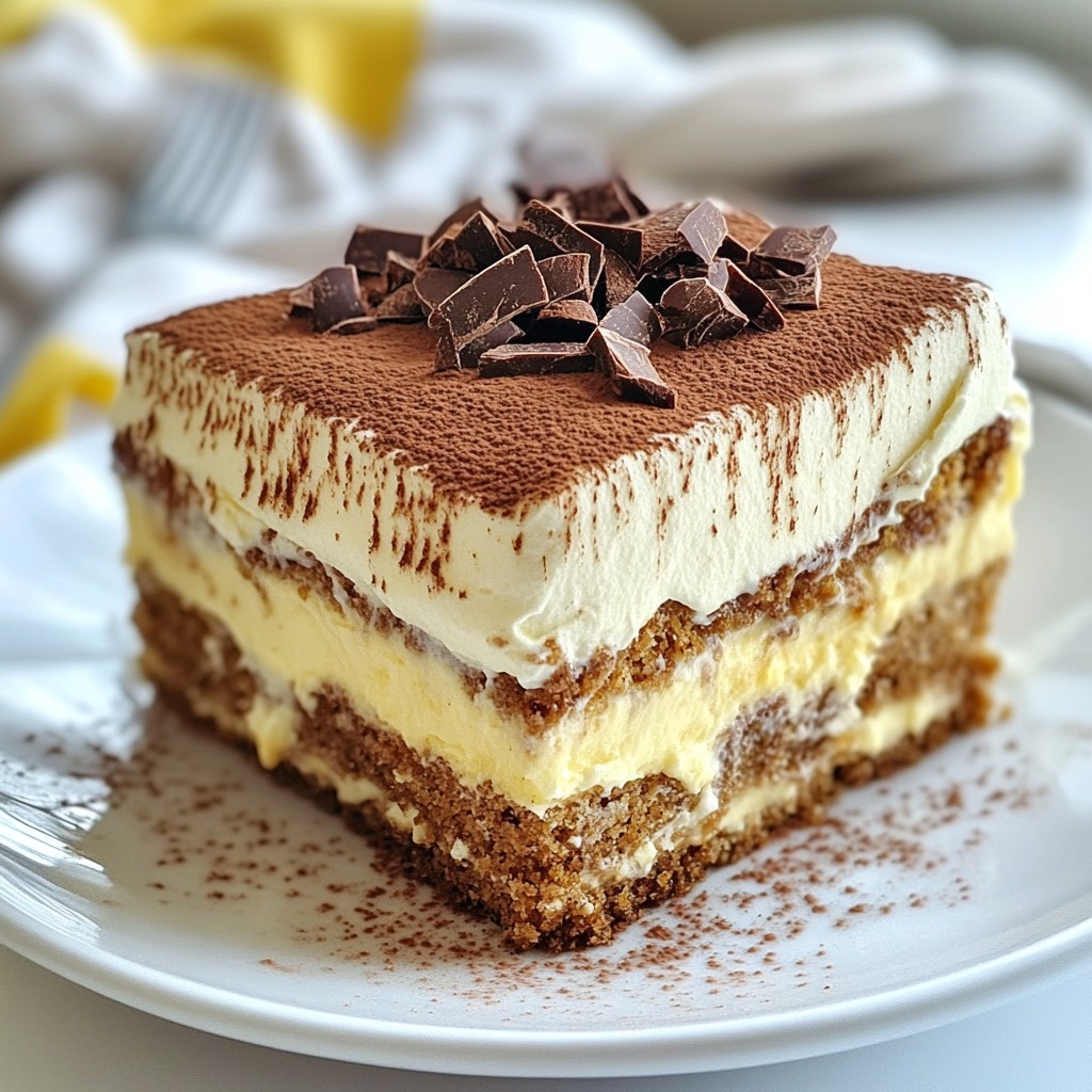 Classic Tiramisu Delicious and Easy Dessert Recipe