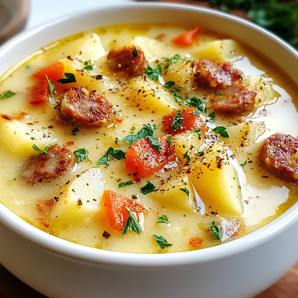 Cajun Potato Soup Comforting and Hearty Recipe