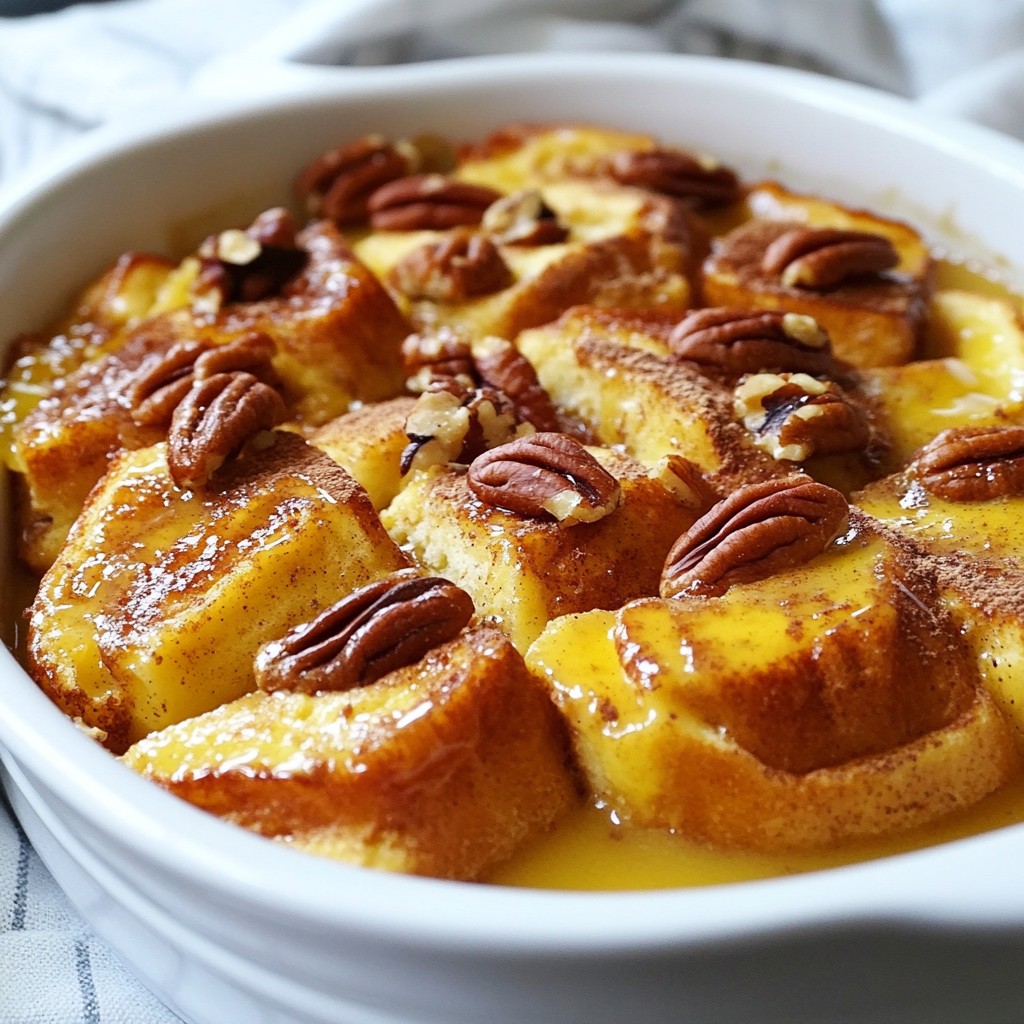 Easy Eggnog French Toast Casserole Simple Delight