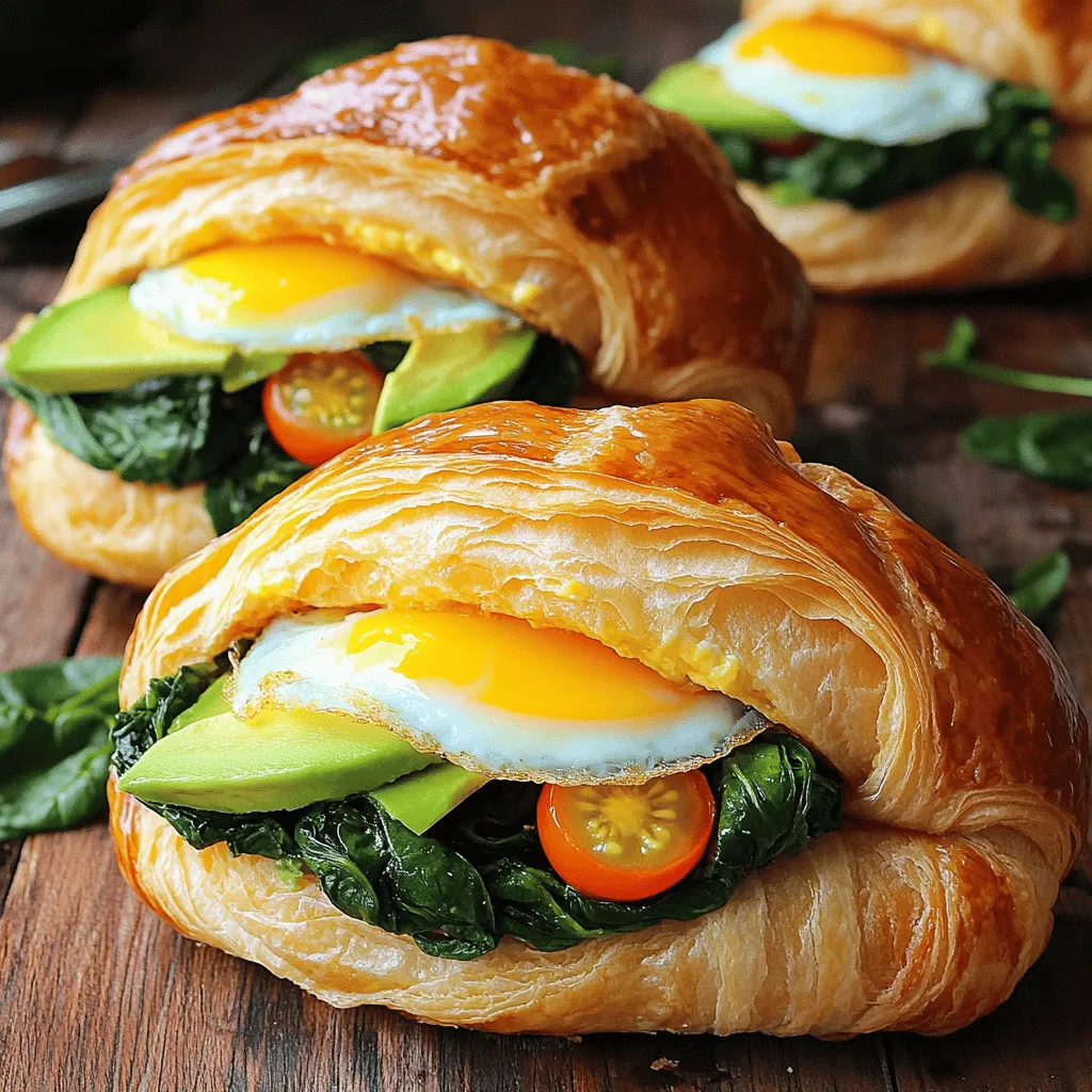 Croissant Breakfast Sandwiches for a Tasty Morning